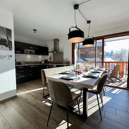 Les Loges Blanches - Apt C001 - Chatel - Bo Immobilier - Reduced Prices On Ski Passes Chatel & Portes Du Soleil Apartmán *